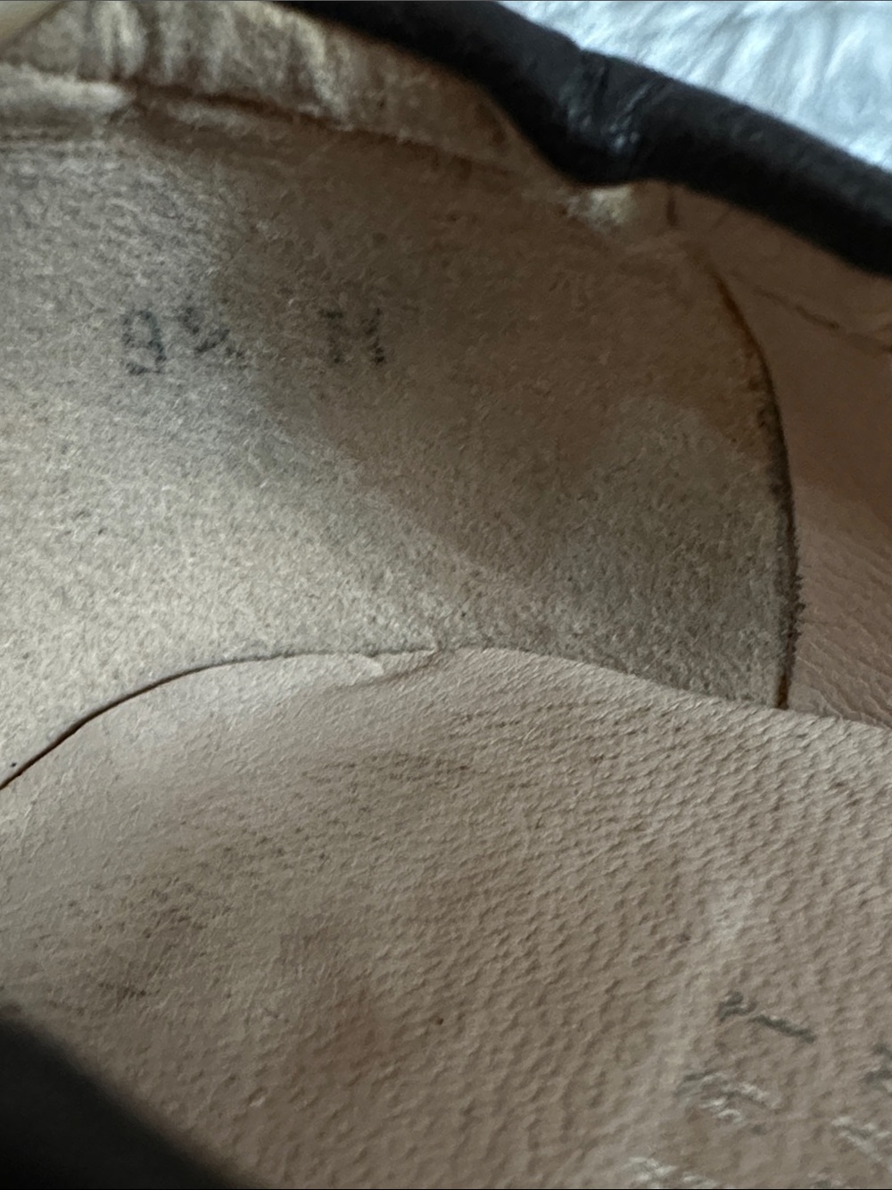 STUART WEITZMAN Leather Classic Ballet Pumps Block Heel Sz9.5 Made in Spain NWOT - Picture 9 of 17